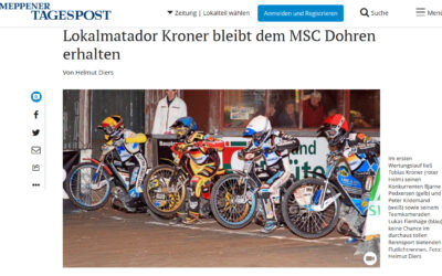 Lokalmatador Kroner bleibt dem MSC Dohren erhalten