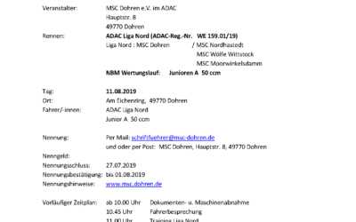 Der MSC Dohren startet in der LIGA Nord