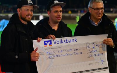 Spendenaktion am Rennabend 12-10-19