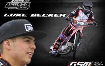 Mit dem US Boy Luke Becker ist unser Emsland Speedway Team Dohren komplett 💪
